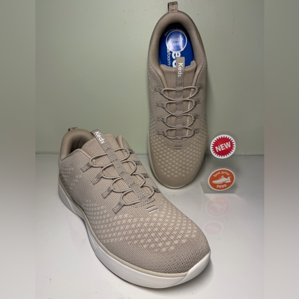 NIB - Keds - Size 8 - Women' Blisal Knit Walking Comfort Shoes Pull on - Picture 4 of 9